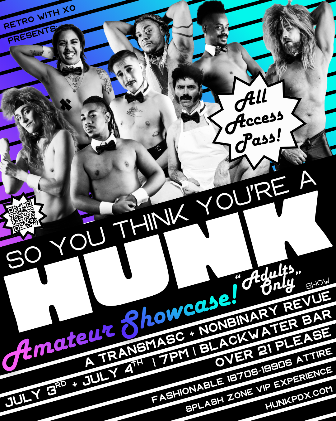 ALL ACCESS PASS - So You Think You're a HUNK?