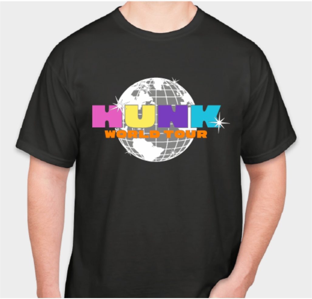 HUNK WORLD TOUR T-SHIRT