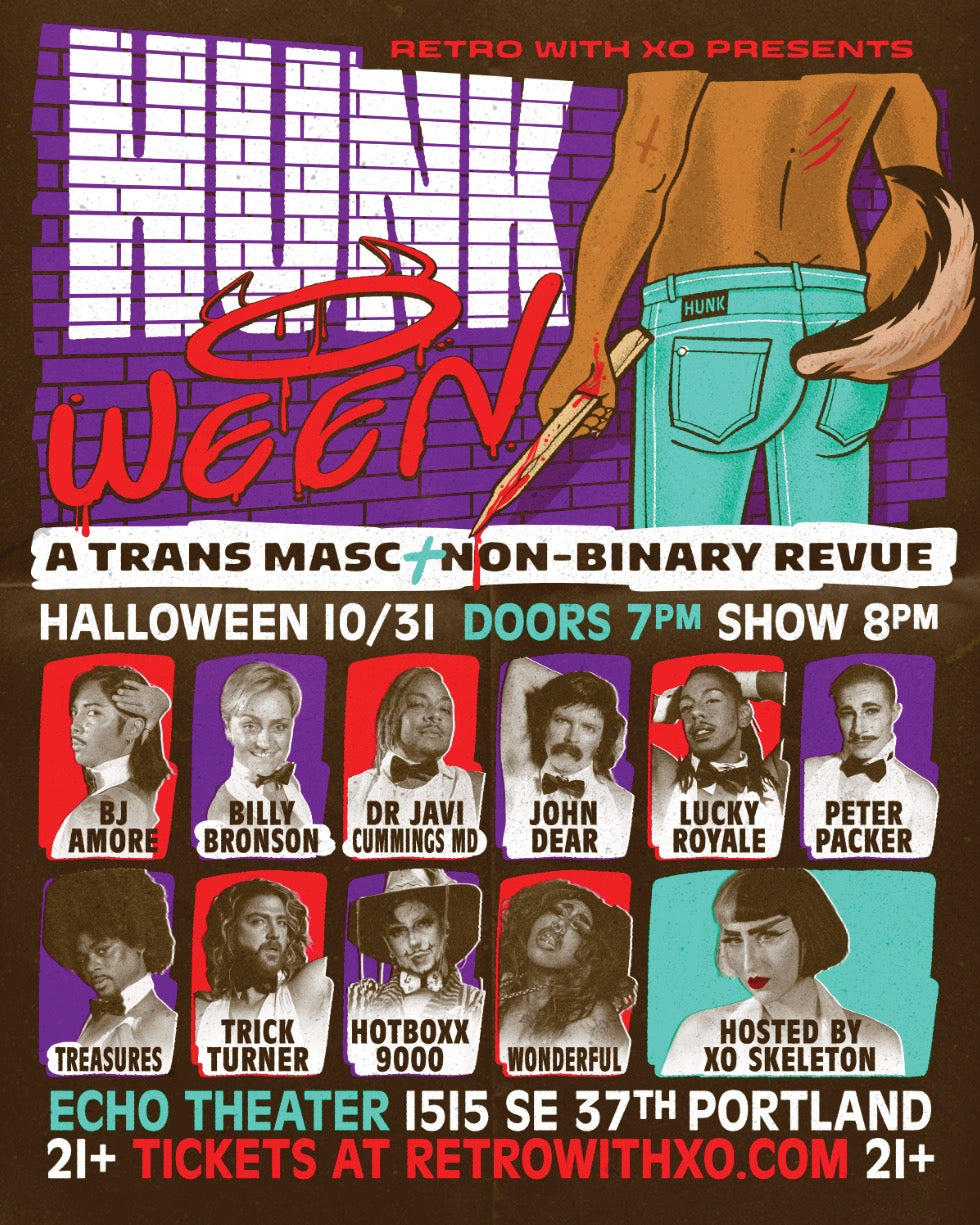 HUNKOWEEN - A TransMasc & NonBinary Revue