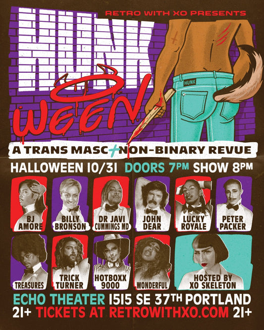 HUNKOWEEN - A TransMasc & NonBinary Revue